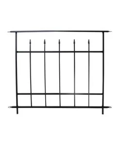 Enchanted Garden Victorian Fence Panel 36" X 48"