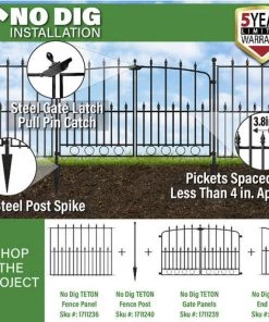 Enchanted Garden 3/4" X 41" Teton Fence Post 19 Enchanted Garden 3/4" X 41" Teton Fence Post -Enchanted Garden Sale 1711240 P ALT5