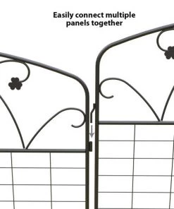 Enchanted Garden Rabbit Fence Panel 36" X 36" -Enchanted Garden Sale 1711409 05