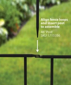 Enchanted Garden Victorian Fence Panel 36" X 48" -Enchanted Garden Sale 1711412 03