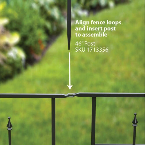 Enchanted Garden Victorian Gate 33" X 36" 6 Enchanted Garden Victorian Gate 33" X 36" - Image 4