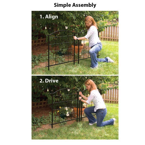 Enchanted Garden Modern Farmhouse Fence Panel 30" X 36" 8 Enchanted Garden Modern Farmhouse Fence Panel 30" X 36" - Image 6