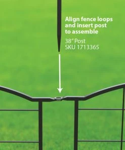 Enchanted Garden Modern Farmhouse Gate 27" X 36" -Enchanted Garden Sale 1711442 03