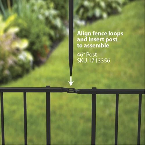 Enchanted Garden Euro Sectional Fence Panel 36" X 48" 6 Enchanted Garden Euro Sectional Fence Panel 36" X 48" - Image 5