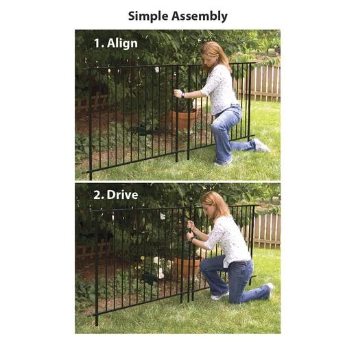 Enchanted Garden Euro Sectional Fence Panel 36" X 48" 7 Enchanted Garden Euro Sectional Fence Panel 36" X 48" - Image 6