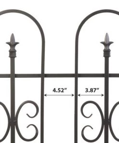 Enchanted Garden™ 3'2" X 4' Broadway Border Fence 11 Enchanted Garden™ 3'2" X 4' Broadway Border Fence -Enchanted Garden Sale 1713345 02