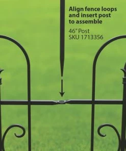 Enchanted Garden™ 3' X 3' Broadway Border Fence Gate -Enchanted Garden Sale 1713346 3