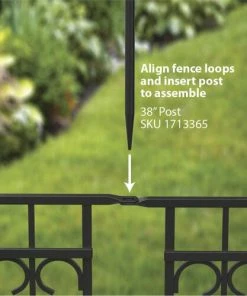 Enchanted Garden™ 2'6" X 3' Park Avenue Fence Panel -Enchanted Garden Sale 1713347 04