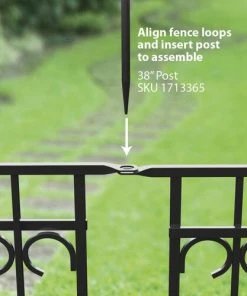 Enchanted Garden™ 2'3" X 3' Park Avenue Gate Panel -Enchanted Garden Sale 1713349 3