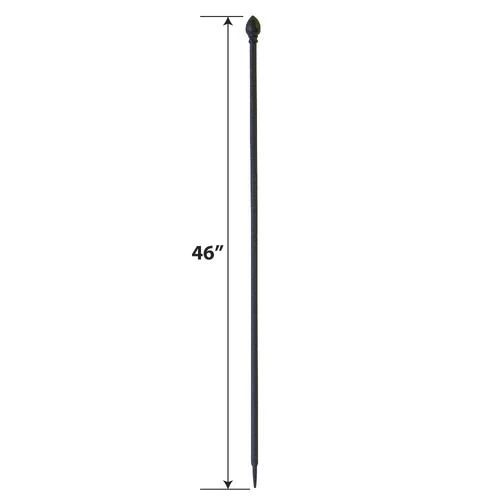 Enchanted Garden 46" Black Tall Post 4 Enchanted Garden 46" Black Tall Post - Image 2