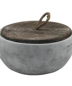 Enchanted Garden™ 18.9 Oz. Round Concrete Citronella Candle - Assorted Colors -Enchanted Garden Sale 202076CE