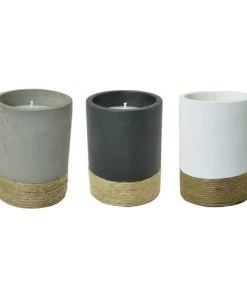 Enchanted Garden™ 4.8 Oz. Farmhouse Ceramic Jar Citronella Candle - Assorted Colors