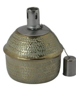 Enchanted Garden™ 6.1" Gold Metallic Tabletop Patio Torch