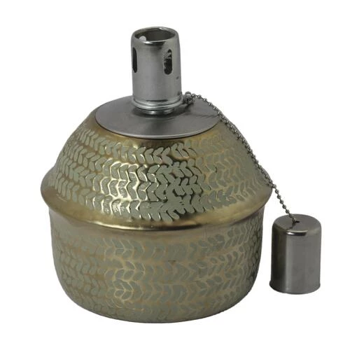 Enchanted Garden™ 6.1" Gold Metallic Tabletop Patio Torch 3 Enchanted Garden™ 6.1" Gold Metallic Tabletop Patio Torch