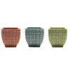 Enchanted Garden™ Ceramic Citronella Candle 3-Pack -Enchanted Garden Sale 20934CE 3 1
