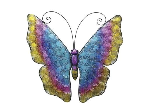 Enchanted Garden™ 20.5" Metal Butterfly Outdoor Wall Art 3 Enchanted Garden™ 20.5" Metal Butterfly Outdoor Wall Art