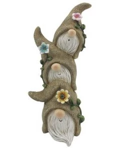 Enchanted Garden™ 11.45" Resin Gnome Stack Statue