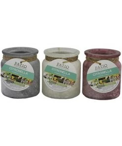 Enchanted Garden™ 5oz Frosted Citronella Candle - Assorted Colors -Enchanted Garden Sale 22734 2