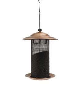 Enchanted Garden® Copper Roof Thistle Bird Feeder