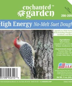Enchanted Garden™ High Energy No-Melt Bird Suet Dough - 11 Oz 7 Enchanted Garden™ High Energy No-Melt Bird Suet Dough - 11 Oz -Enchanted Garden Sale 266 2098Label View