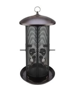 Enchanted Garden® Dark Brown Jumbo Combo Bird Feeder