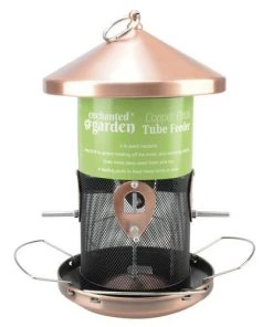 Enchanted Garden® Copper Finish Tube Bird Feeder 8 Enchanted Garden® Copper Finish Tube Bird Feeder -Enchanted Garden Sale 266 4354 packaging