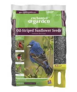 Enchanted Garden™ Oil-Striped Sunflower Seeds Wild Bird Food Seed - 7 Lb