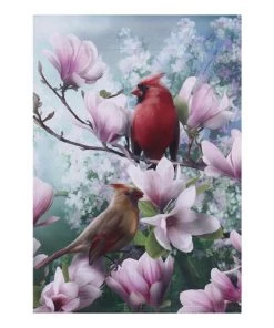 Enchanted Garden™ 12.5" X 18" Garden Flag - Assorted Styles -Enchanted Garden Sale 2723272 CardinalFamily GARDEN flag