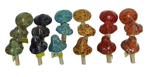 Enchanted Garden™ Mushroom Garden Stake - Assorted Styles 3 Enchanted Garden™ Mushroom Garden Stake - Assorted Styles