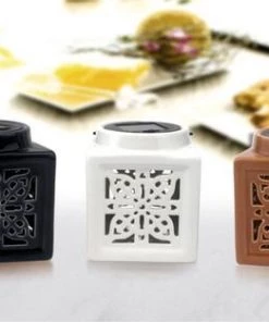 Enchanted Garden™ 4" Ceramic Solar Light Lantern - Assorted Styles 11 Enchanted Garden™ 4" Ceramic Solar Light Lantern - Assorted Styles -Enchanted Garden Sale 277 3858 5
