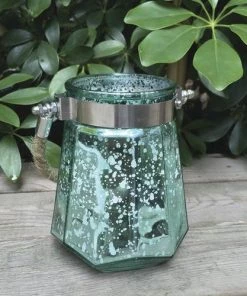 Enchanted Garden™ 5" Glass Flameless Candle Lantern - Assorted Styles 11 Enchanted Garden™ 5" Glass Flameless Candle Lantern - Assorted Styles -Enchanted Garden Sale 277 4178 P SC Blue