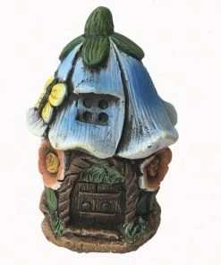 Enchanted Garden™ Cement Miniauture Garden House - Assorted -Enchanted Garden Sale 277 4491D