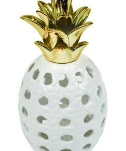 Enchanted Garden™ 12" Ceramic Flameless Candle LED Lantern