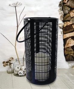 Enchanted Garden™ 15" Metal Flameless Candle LED Lantern -Enchanted Garden Sale 277 5106 sc