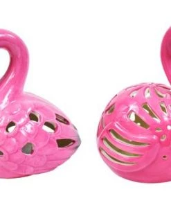 Enchanted Garden™ 8" Ceramic Flameless Tealight Candle LED Lantern - Assorted Styles