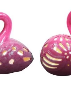 Enchanted Garden™ 8" Ceramic Flameless Tealight Candle LED Lantern - Assorted Styles 10 Enchanted Garden™ 8" Ceramic Flameless Tealight Candle LED Lantern - Assorted Styles -Enchanted Garden Sale 277 5137 A2 1