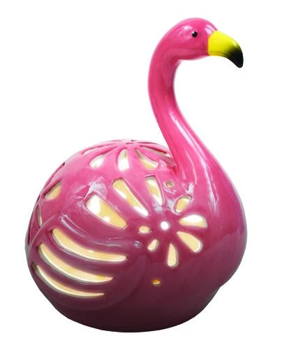 Enchanted Garden™ 8" Ceramic Flameless Tealight Candle LED Lantern - Assorted Styles 8 Enchanted Garden™ 8" Ceramic Flameless Tealight Candle LED Lantern - Assorted Styles - Image 6