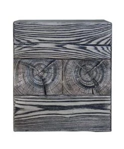 Enchanted Garden™ 17" Knotty Wood Garden Stool -Enchanted Garden Sale 277 5188 P SF