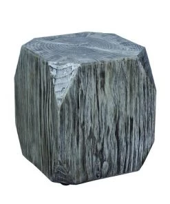 Enchanted Garden™ 17" Hexagon Wood Garden Stool