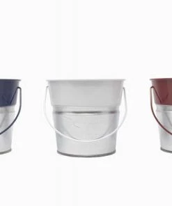 Enchanted Garden™ 7 Oz. Metal Bucket Patriotic Citronella Candle - 3 Pack