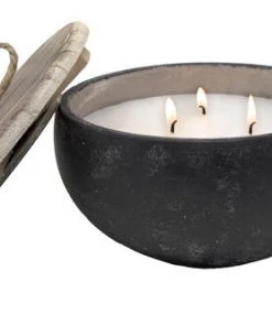 Enchanted Garden™ 18.9 Oz. Round Concrete Citronella Candle - Assorted Colors -Enchanted Garden Sale 277 5216 P AP 1
