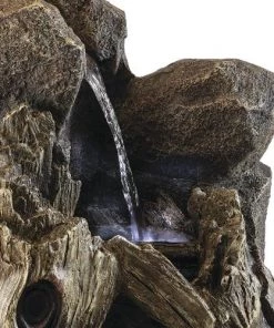Enchanted Garden™ 52" Tiered Tree Trunk Outdoor Water Fountain -Enchanted Garden Sale 277 5241 P ALT1