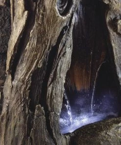 Enchanted Garden™ 52" Tiered Tree Trunk Outdoor Water Fountain -Enchanted Garden Sale 277 5241 P ALT2