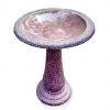 Enchanted Garden™ 17.7" Resin Bird Bath - Assorted Colors -Enchanted Garden Sale 277 5586 BBRED 1800