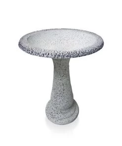 Enchanted Garden™ 17.7" Resin Bird Bath - Assorted Colors -Enchanted Garden Sale 277 5586 BBWHT 1800