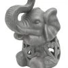 Enchanted Garden™ 9.4" Ceramic Elephant LED Lantern 1 Enchanted Garden™ 9.4" Ceramic Elephant LED Lantern -Enchanted Garden Sale 277 5592 1
