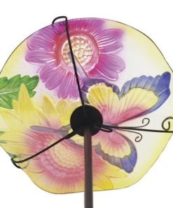 Enchanted Garden™ 11" Glass Butterfly Bird Bath -Enchanted Garden Sale 277 5672 09 2700px