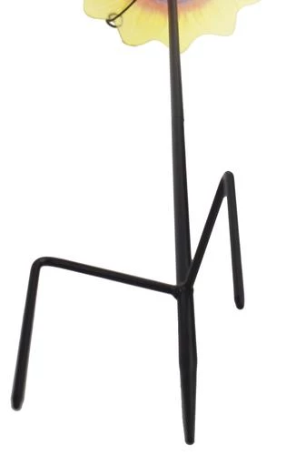 Enchanted Garden™ 11" Glass Sunflower Bird Bath 12 Enchanted Garden™ 11" Glass Sunflower Bird Bath - Image 10