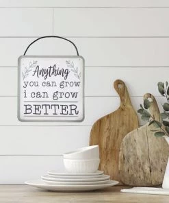 Enchanted Garden™ 5.5" Wood Anything Outdoor Wall Art -Enchanted Garden Sale 277 5687 2600