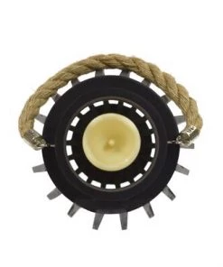 Enchanted Garden™ 13.5" Black Wooden LED Lantern -Enchanted Garden Sale 277 5817 04